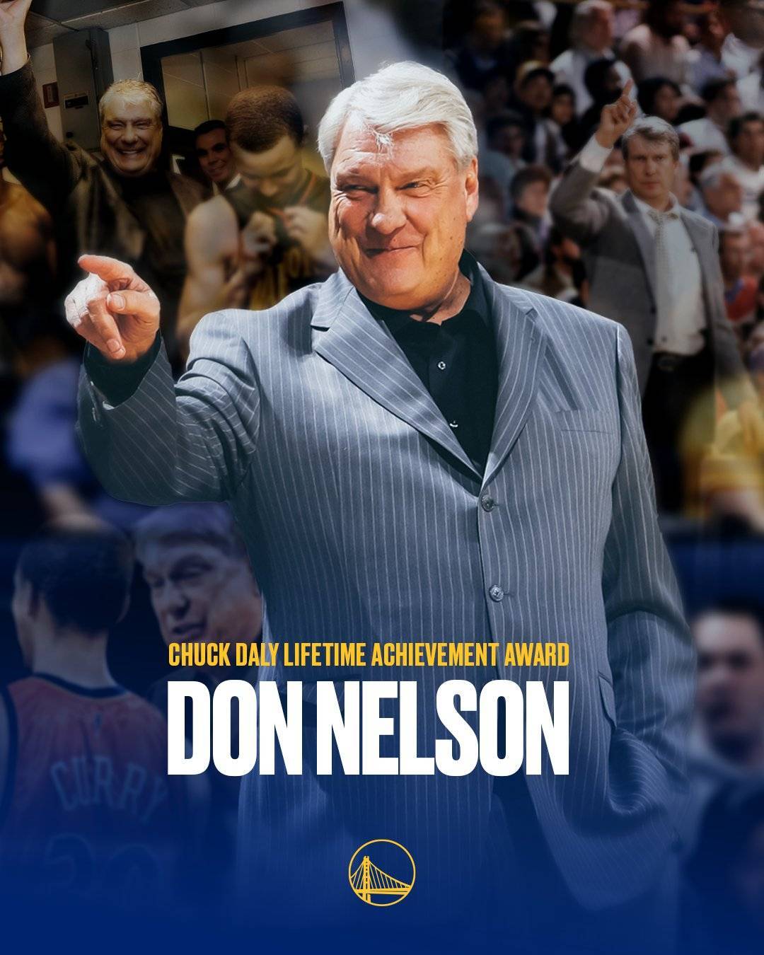老尼尔森荣获查克-戴利终身成就奖 执教胜场历史第二
